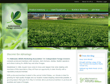 Tablet Screenshot of nebraska-alfalfa.com